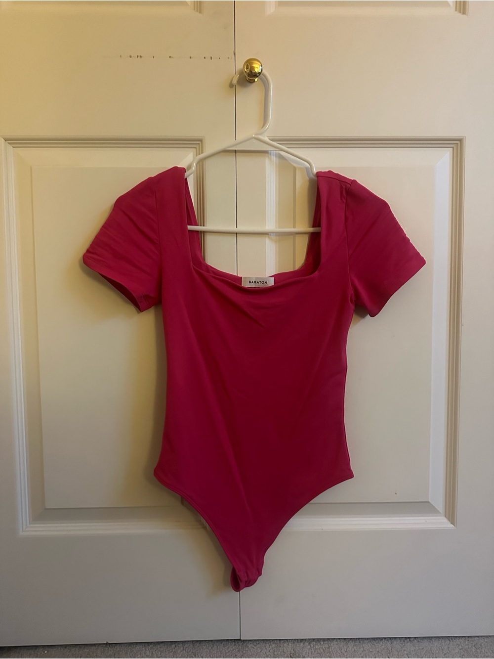 Aritzia Hot Pink Bodysuit